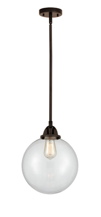 Nouveau 2 Mini Pendant Antique Copper Finish