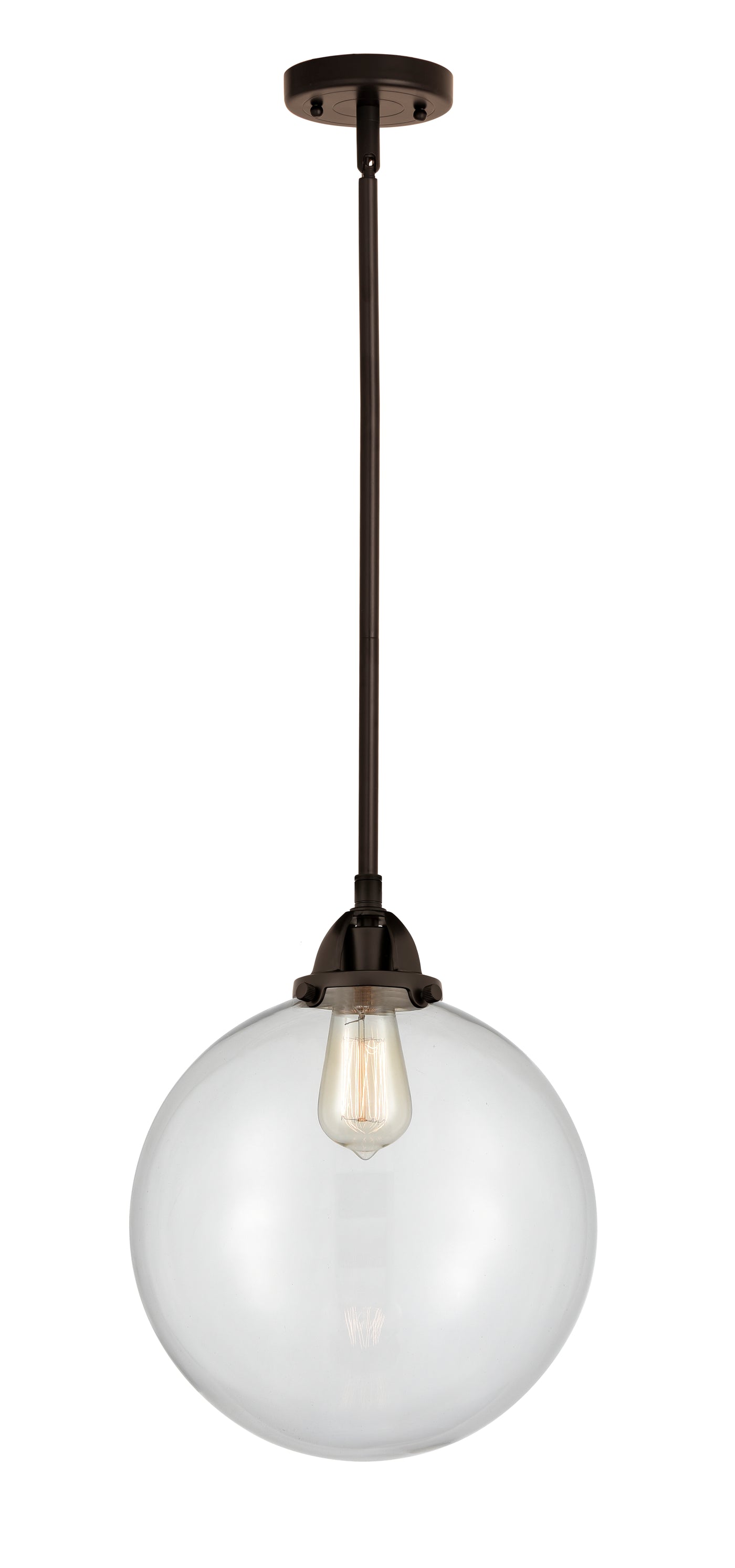 Nouveau 2 Mini Pendant Antique Copper