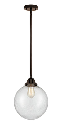 Nouveau 2 Mini Pendant Antique Copper Finish