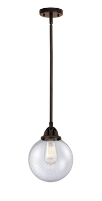 Nouveau 2 Mini Pendant Antique Copper