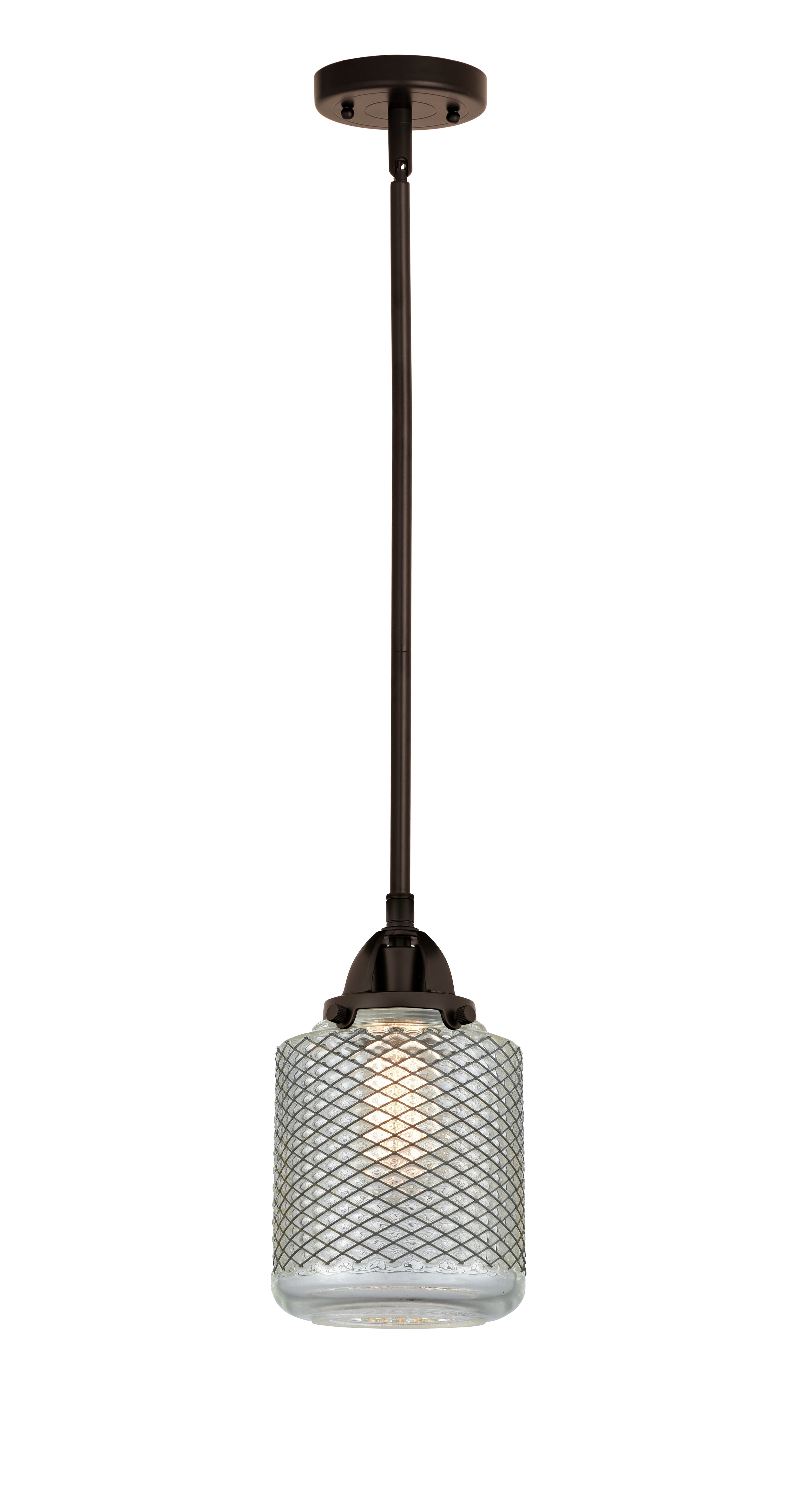 Nouveau 2 Mini Pendant Antique Copper