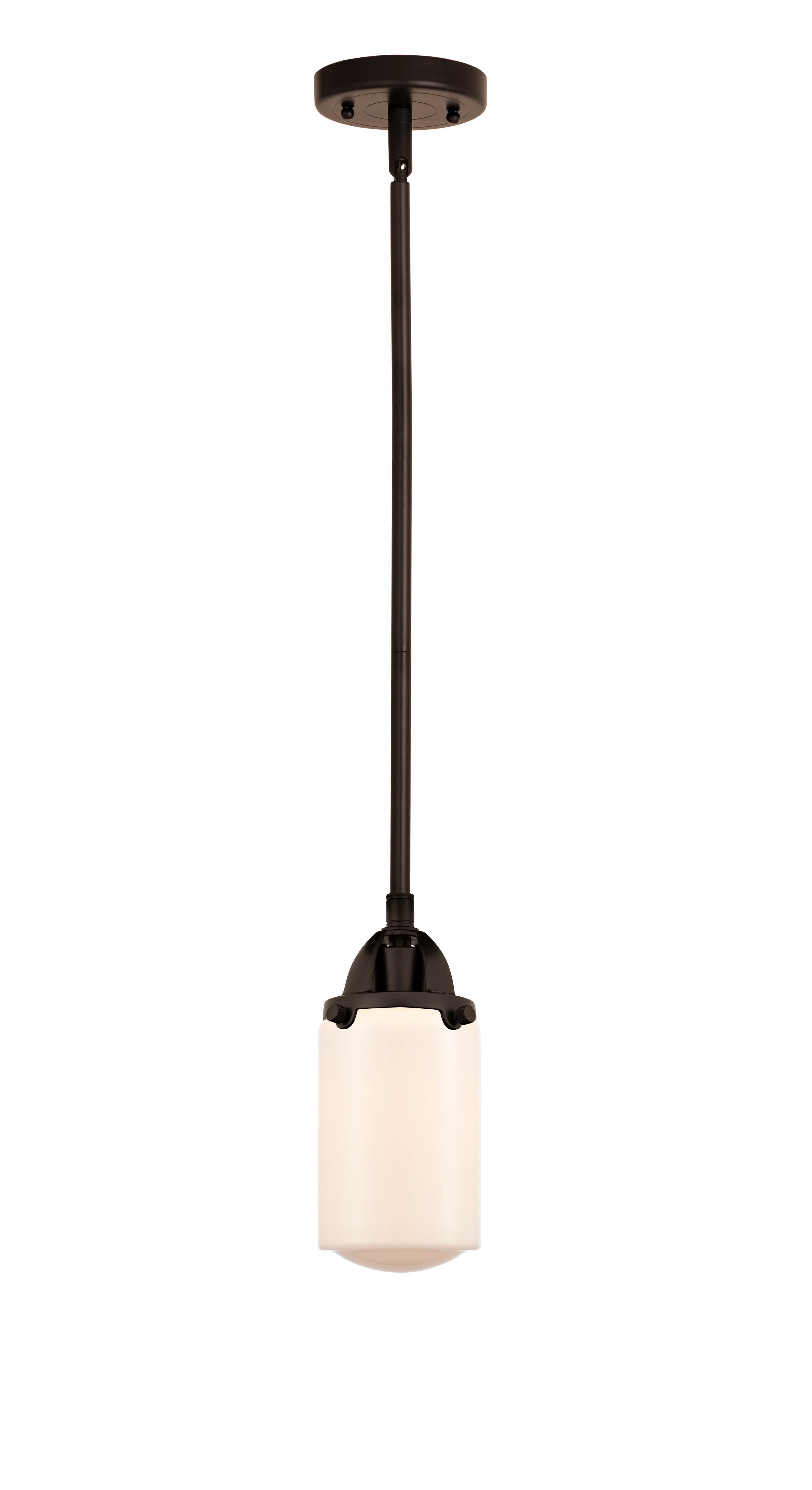 Nouveau 2 Mini Pendant Antique Copper Brass