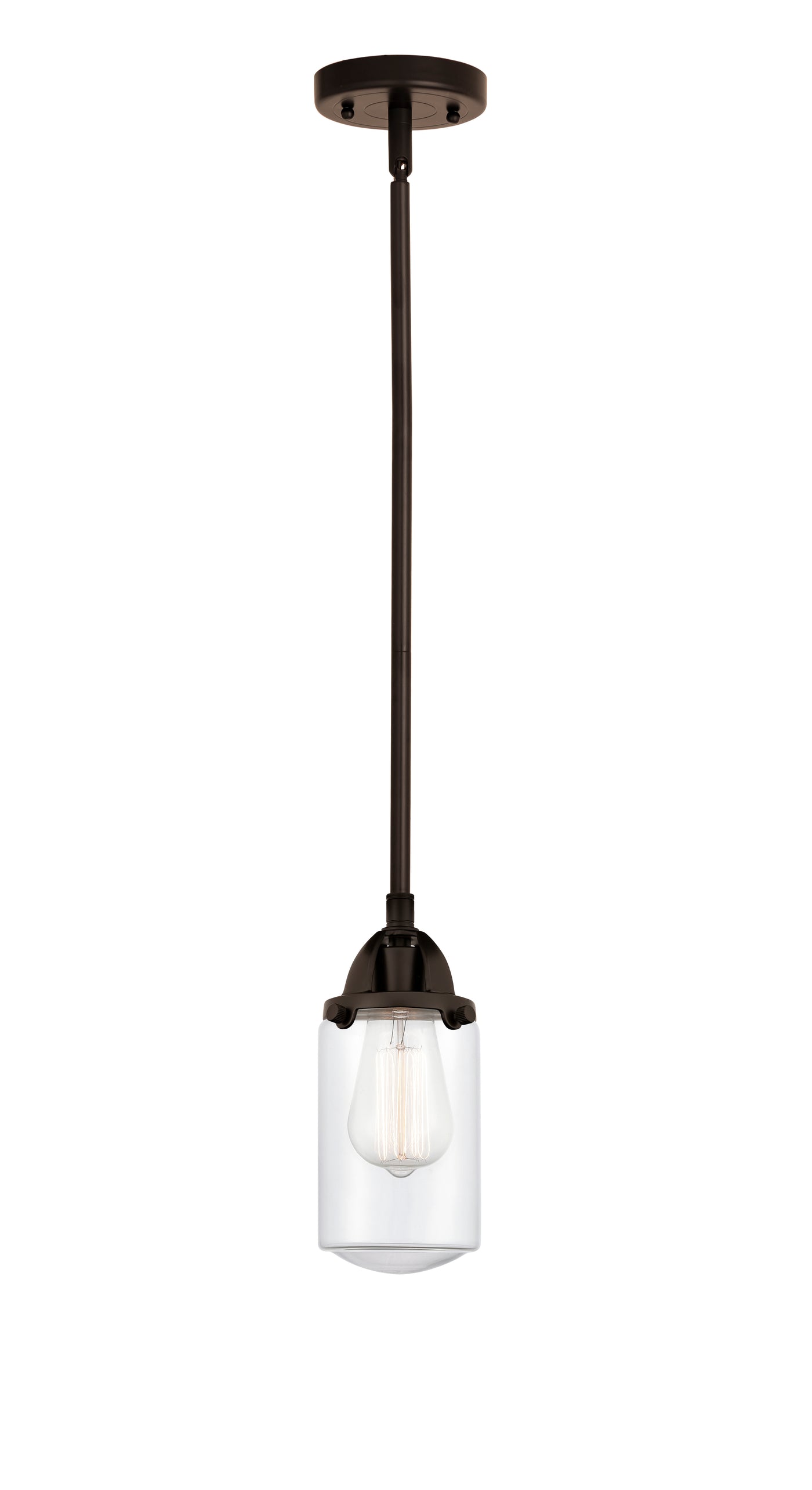 Nouveau 2 Mini Pendant Antique Copper