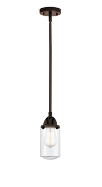 Nouveau 2 Mini Pendant Antique Copper
