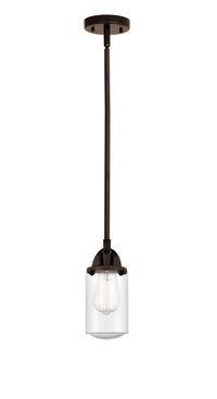 Nouveau 2 Mini Pendant Antique Copper