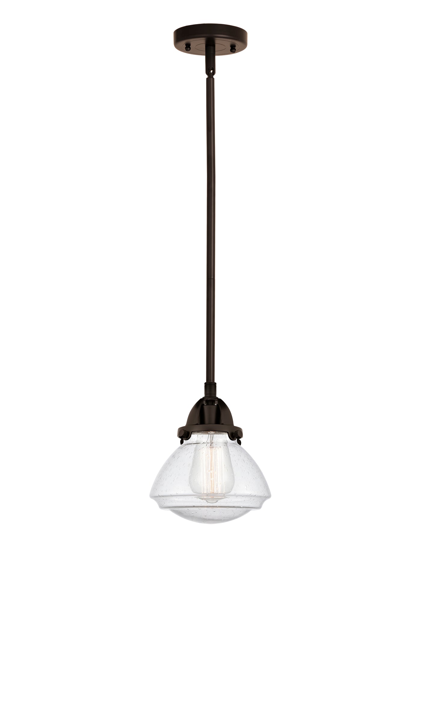 Nouveau 2 Mini Pendant Antique Copper Finish