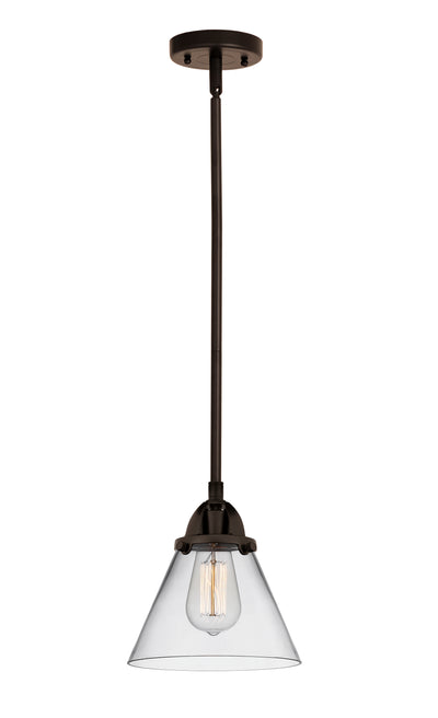Nouveau 2 Mini Pendant Antique Copper Brass
