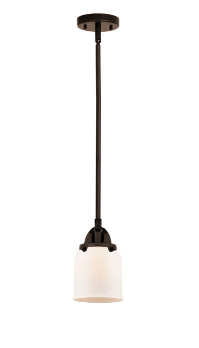 Nouveau 2 Mini Pendant Antique Copper Brass