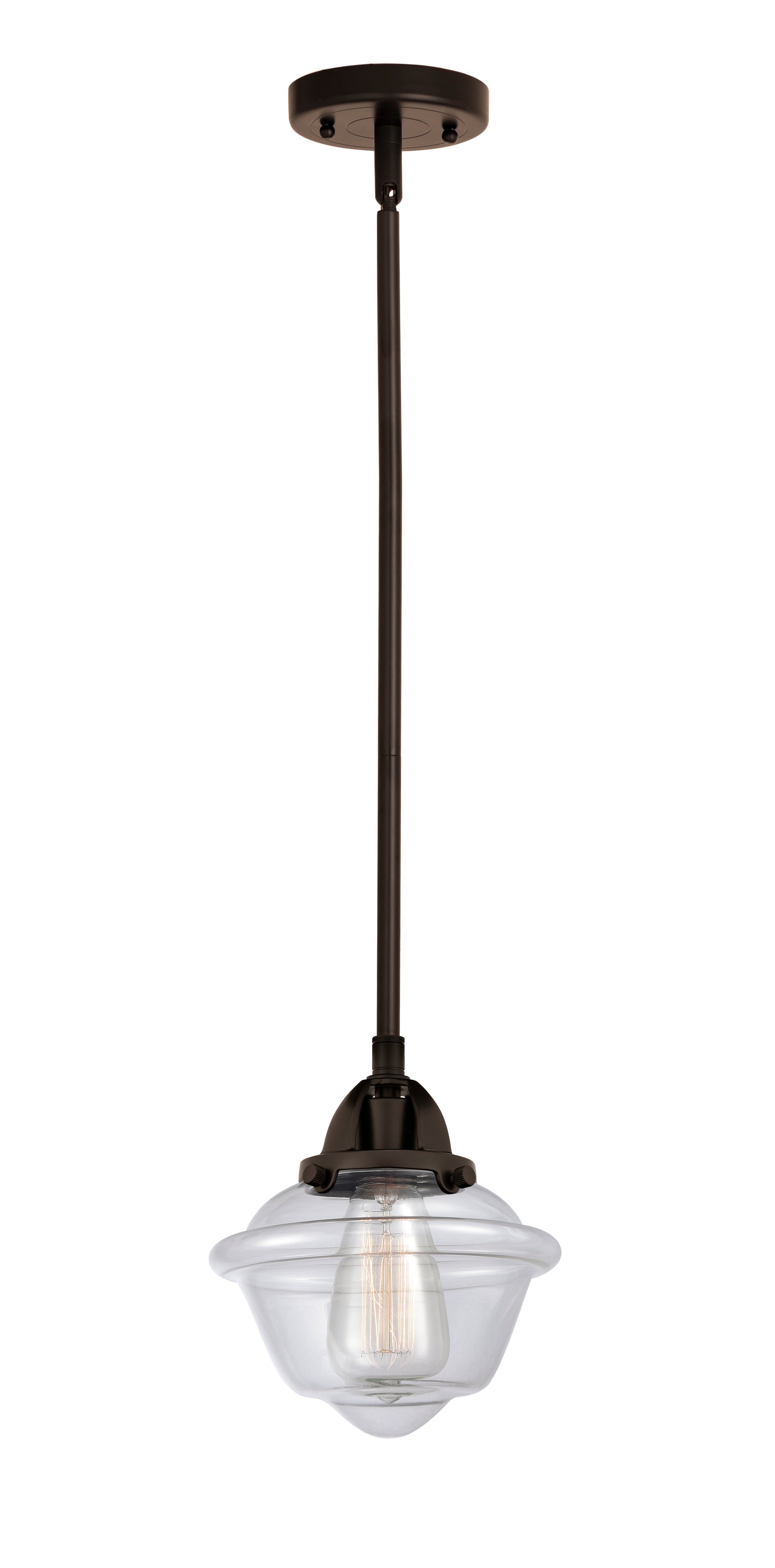 Nouveau 2 Mini Pendant Antique Copper Brass