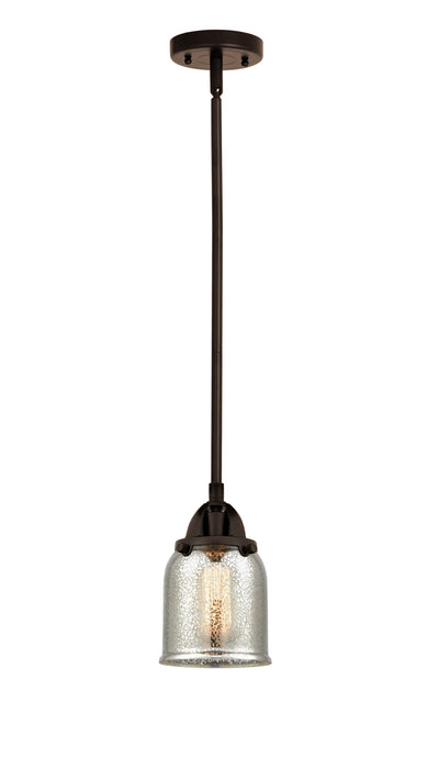 Nouveau 2 Mini Pendant Antique Copper Brass