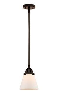Nouveau 2 Mini Pendant Antique Copper Brass
