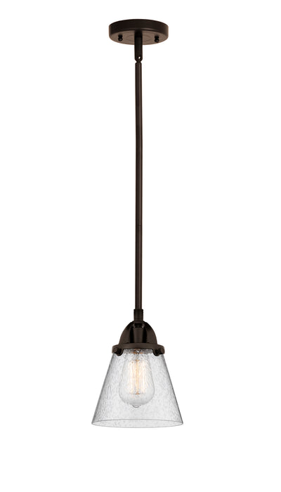 Nouveau 2 Mini Pendant Antique Copper Brass