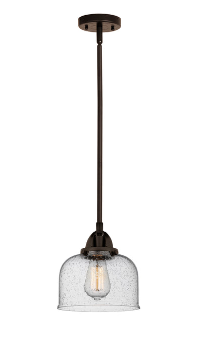 Nouveau 2 Mini Pendant Antique Copper Brass
