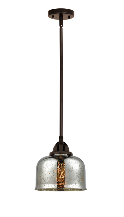 Nouveau 2 Mini Pendant Antique Copper Brass