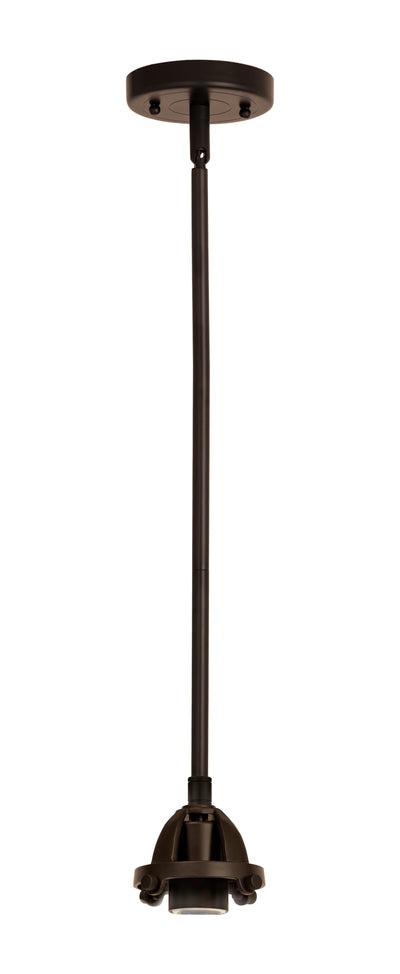 Nouveau 2 Mini Pendant Antique Copper Brass