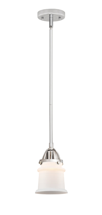Nouveau 2 Mini Pendant Cast Brass Antique