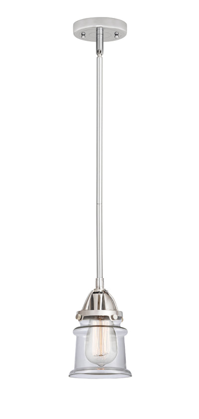 Nouveau 2 Mini Pendant Cast Brass Antique
