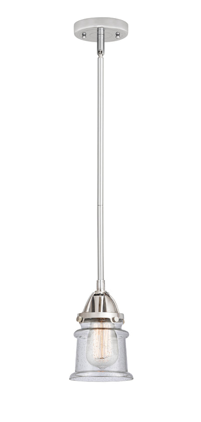 Nouveau 2 Mini Pendant Cast Brass Antique
