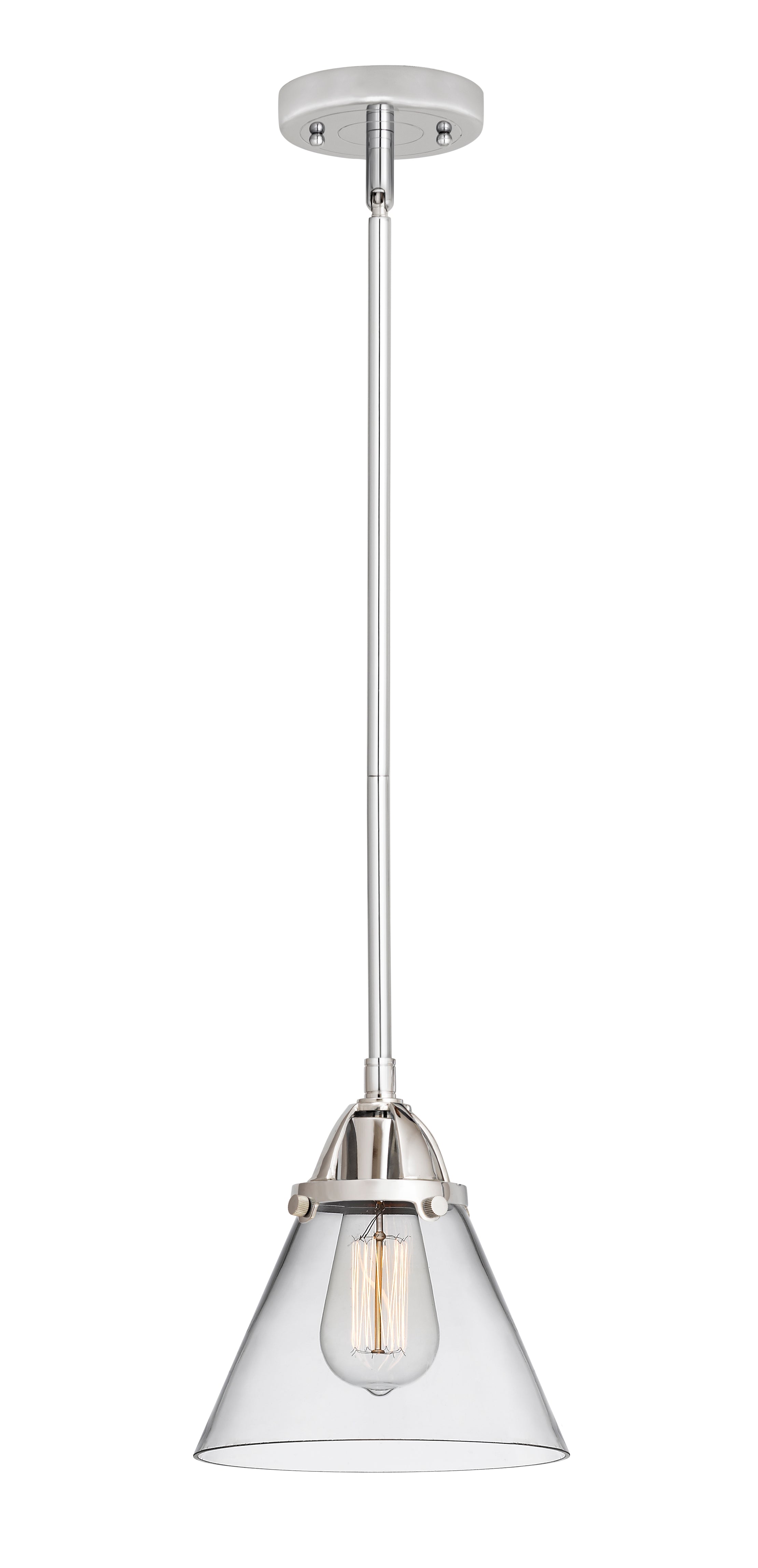 Nouveau 2 Mini Pendant Antique Copper Brass