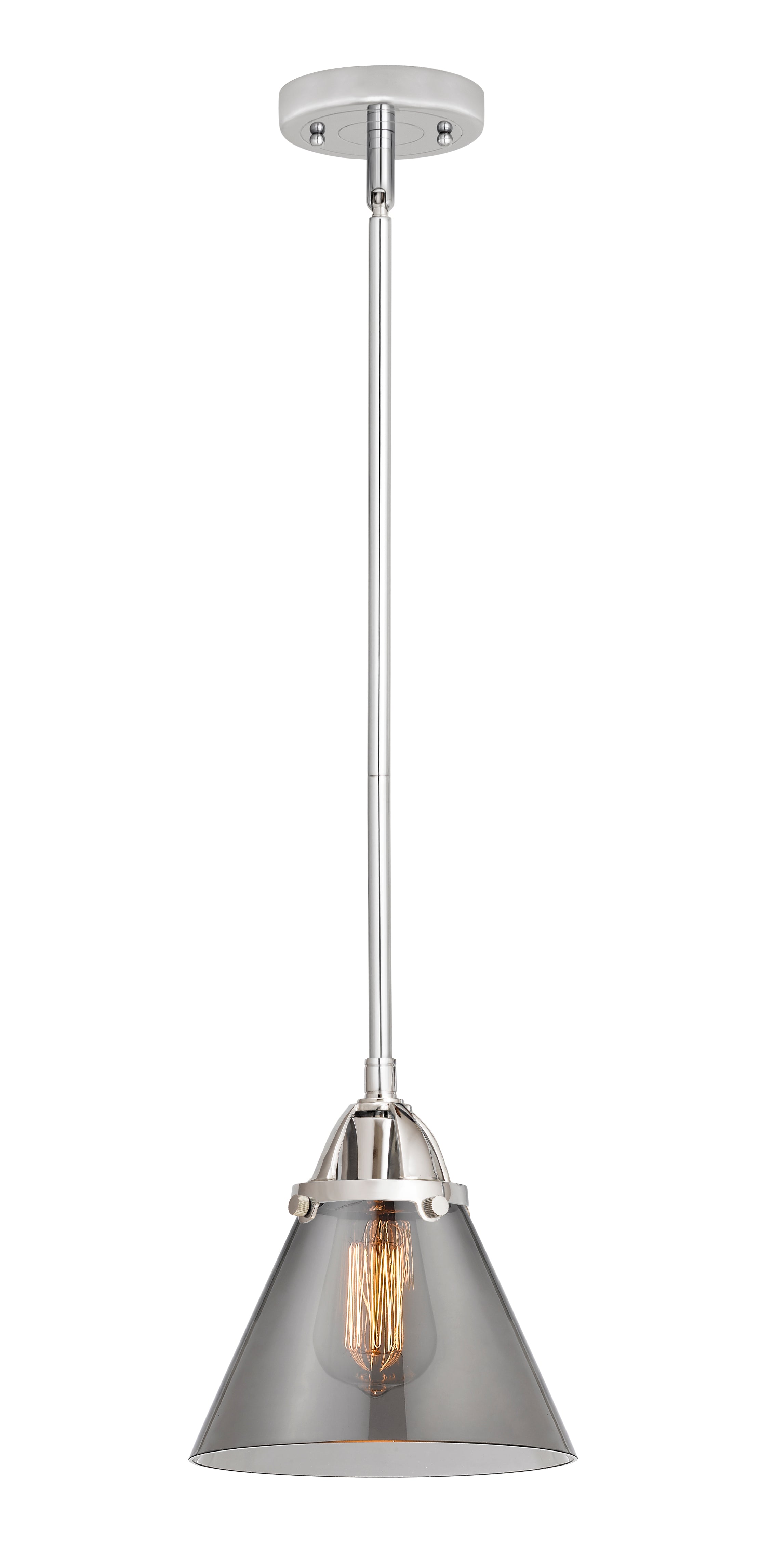 Nouveau 2 Mini Pendant Antique Copper Brass
