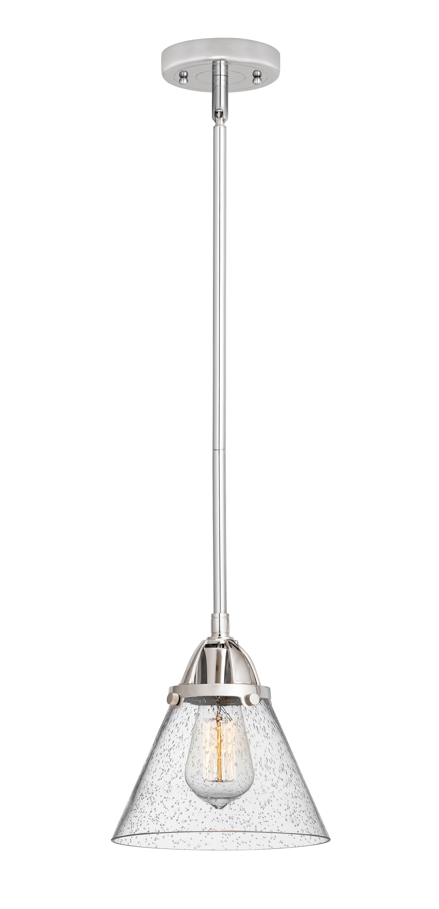 Nouveau 2 Mini Pendant Antique Copper Brass