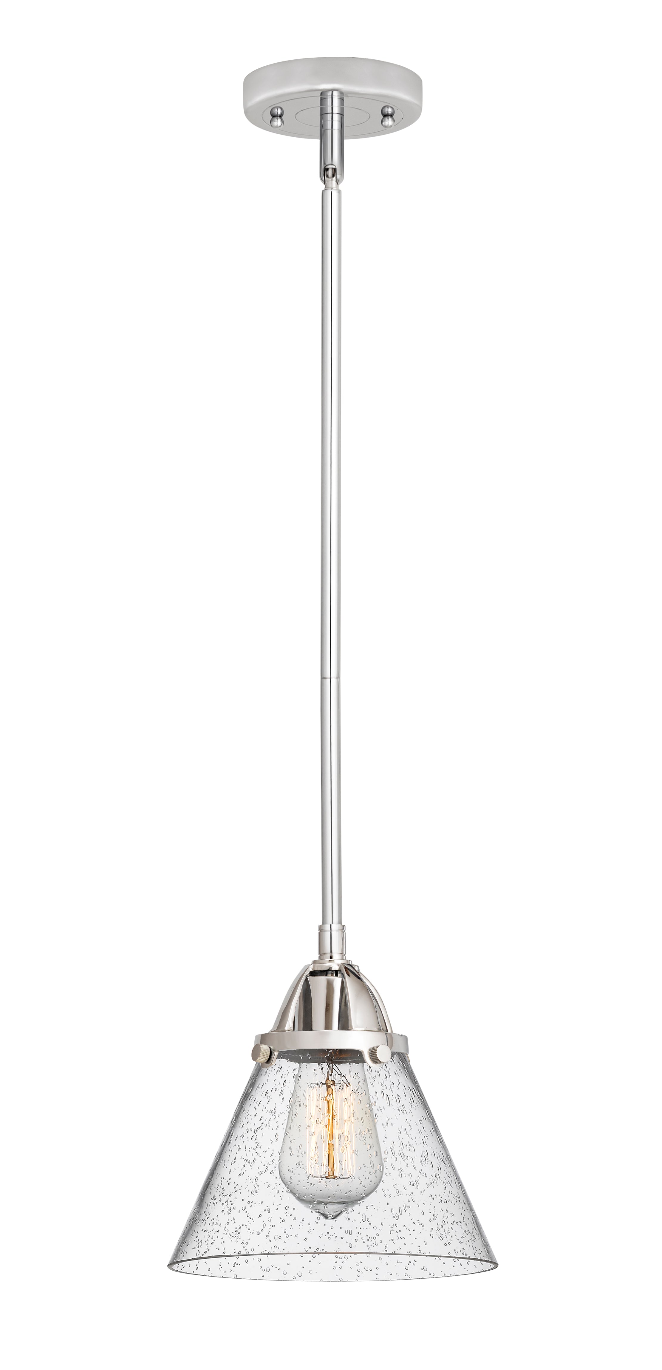 Nouveau 2 Mini Pendant Antique Copper Brass