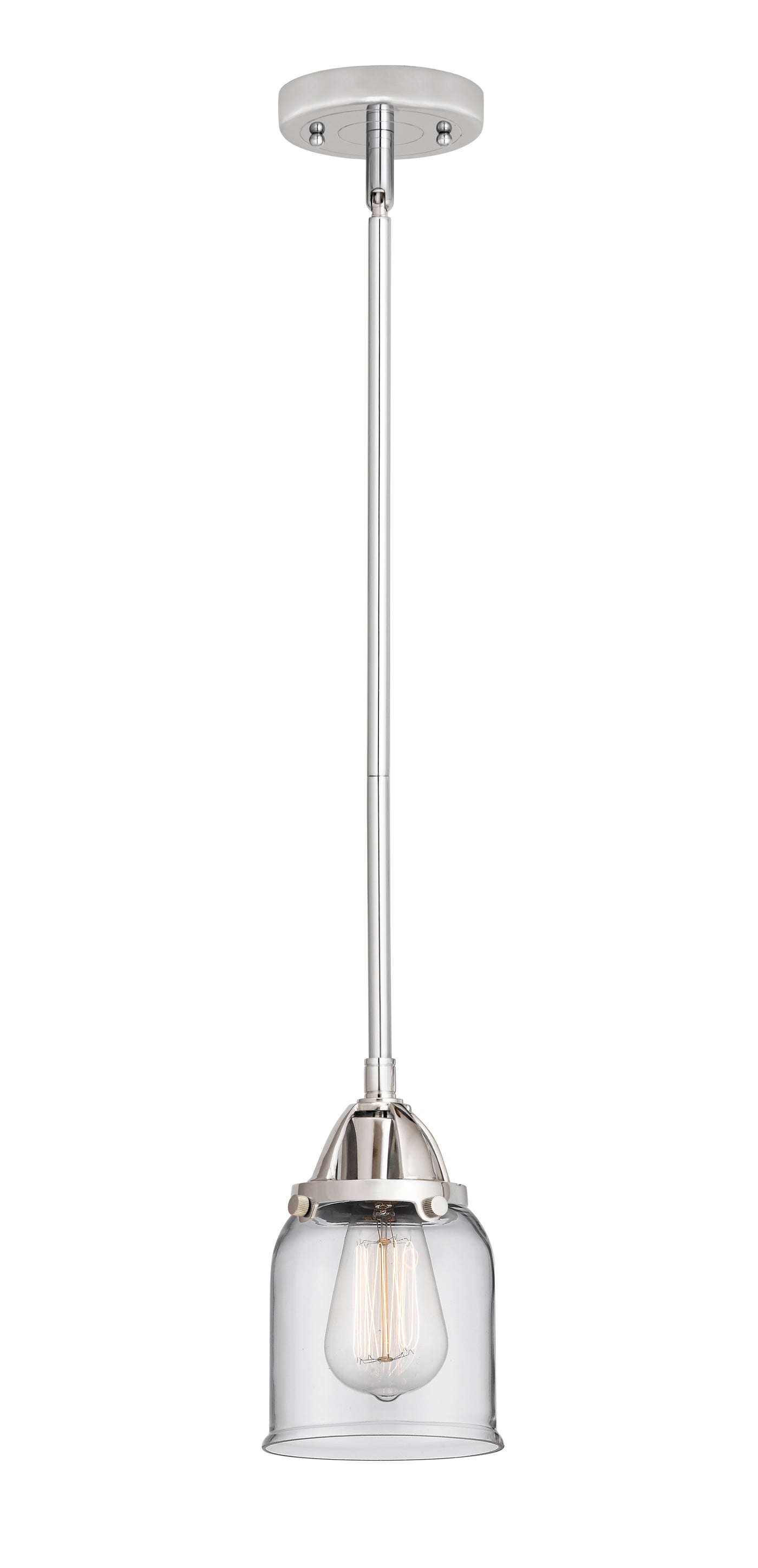 Nouveau 2 Mini Pendant Antique Copper Brass