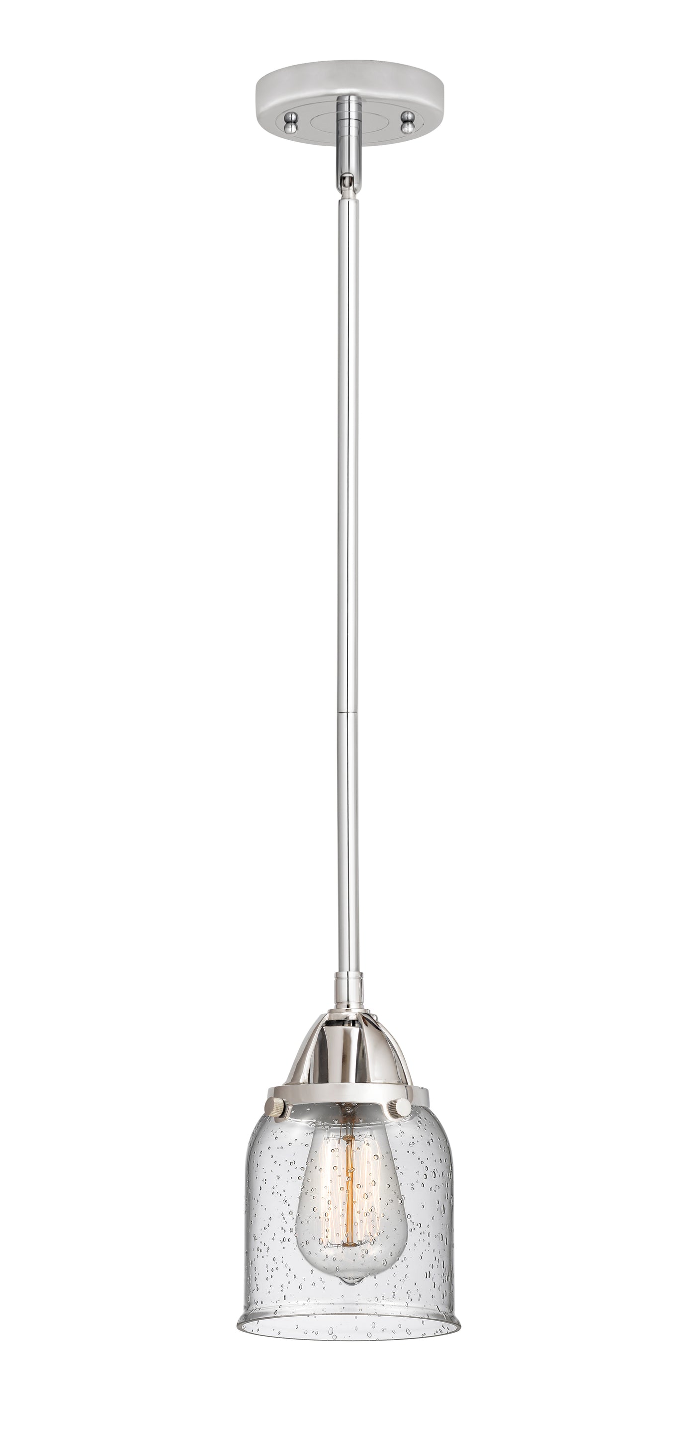 Nouveau 2 Mini Pendant Antique Copper Brass