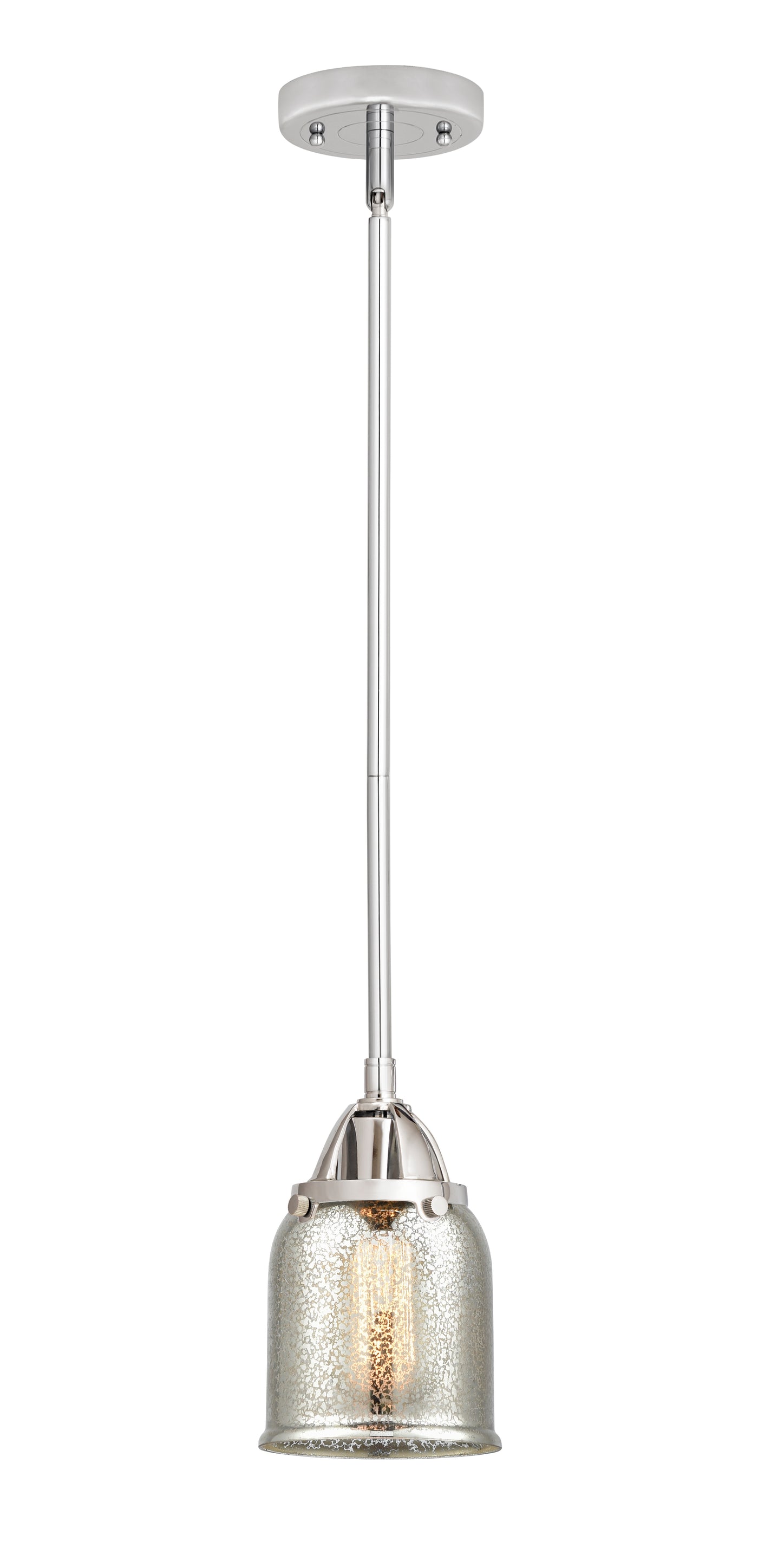 Nouveau 2 Mini Pendant Antique Copper Brass