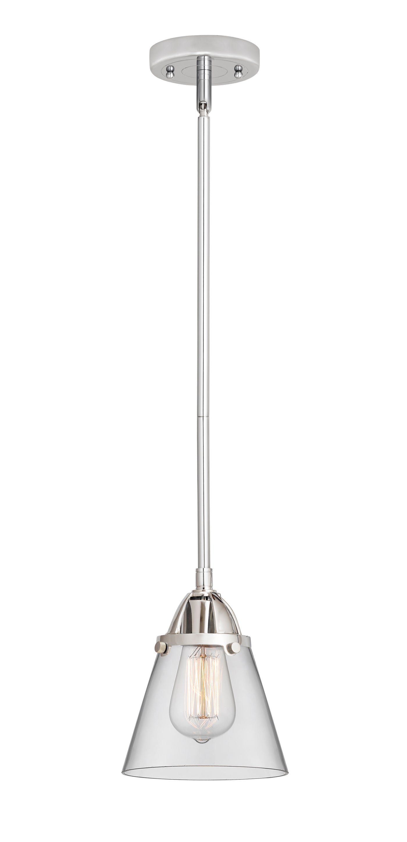Nouveau 2 Mini Pendant Antique Copper Brass