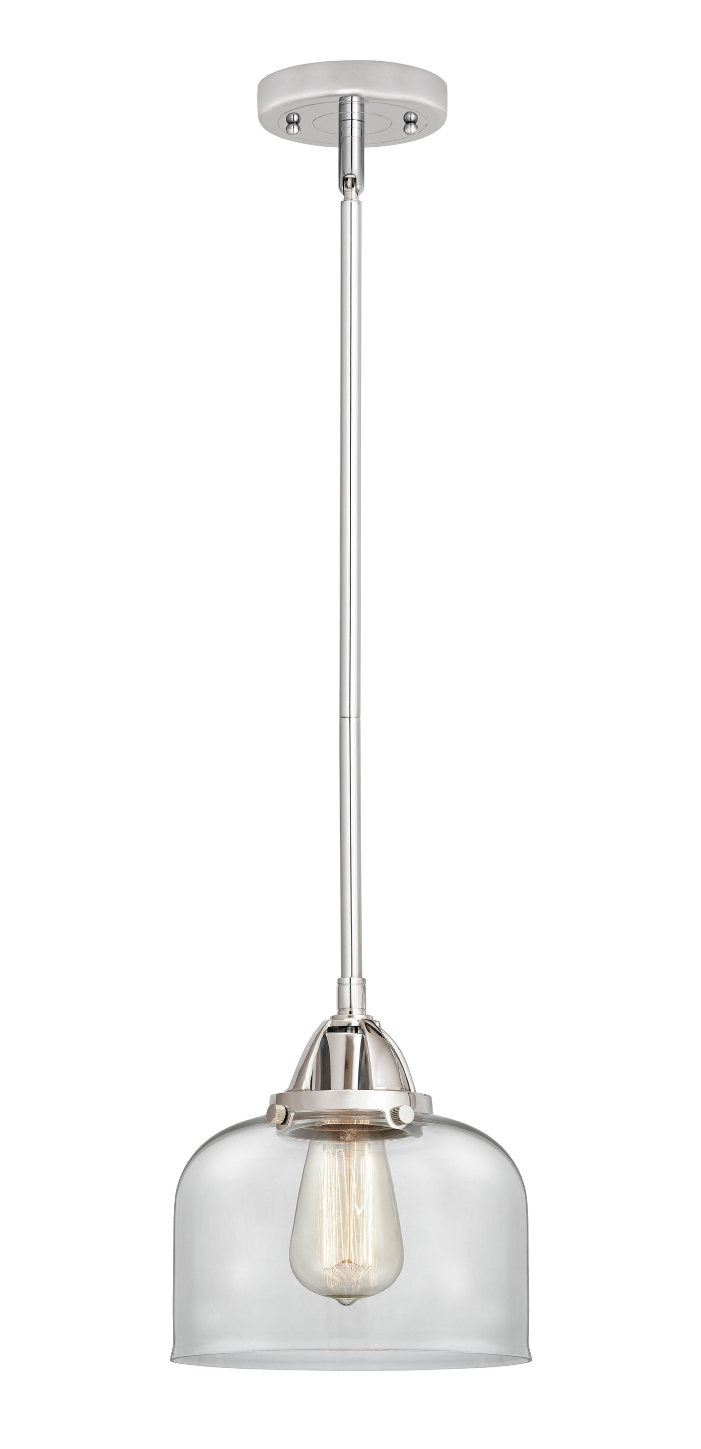 Nouveau 2 Mini Pendant Antique Copper Brass