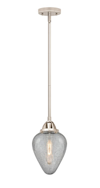 Nouveau 2 Mini Pendant Antique Copper Brass