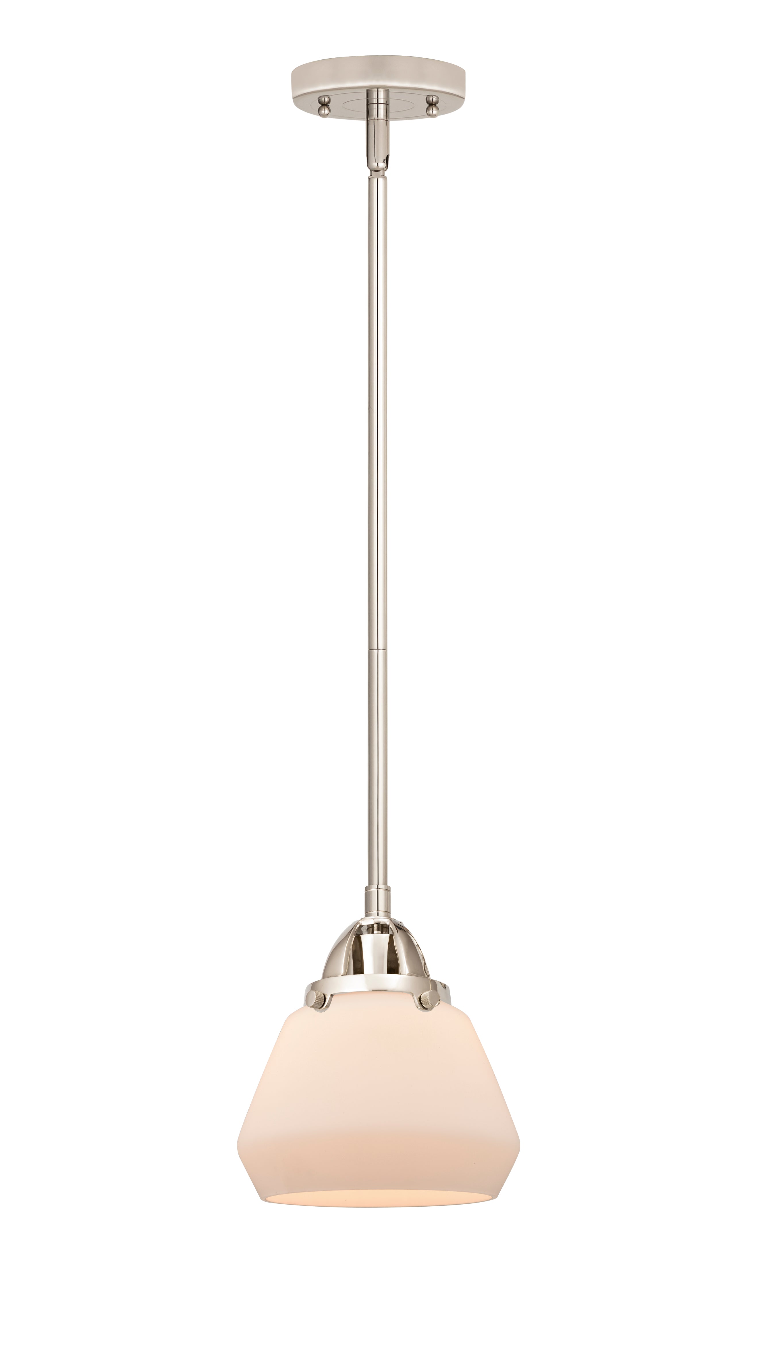 Nouveau 2 Mini Pendant Cast Brass Antique
