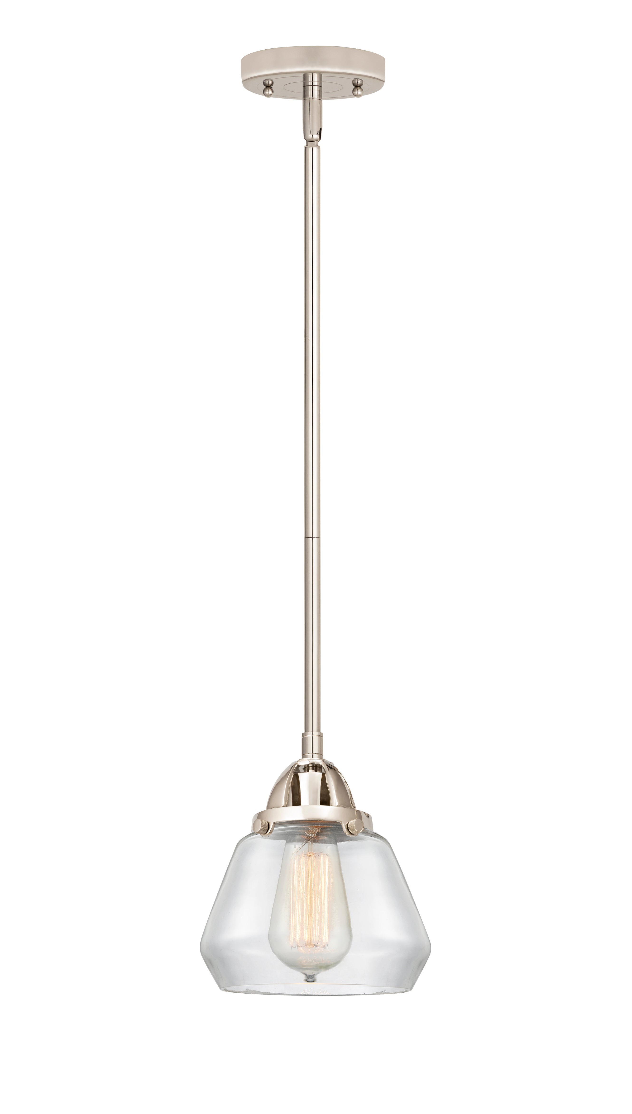 Nouveau 2 Mini Pendant Antique Copper Brass