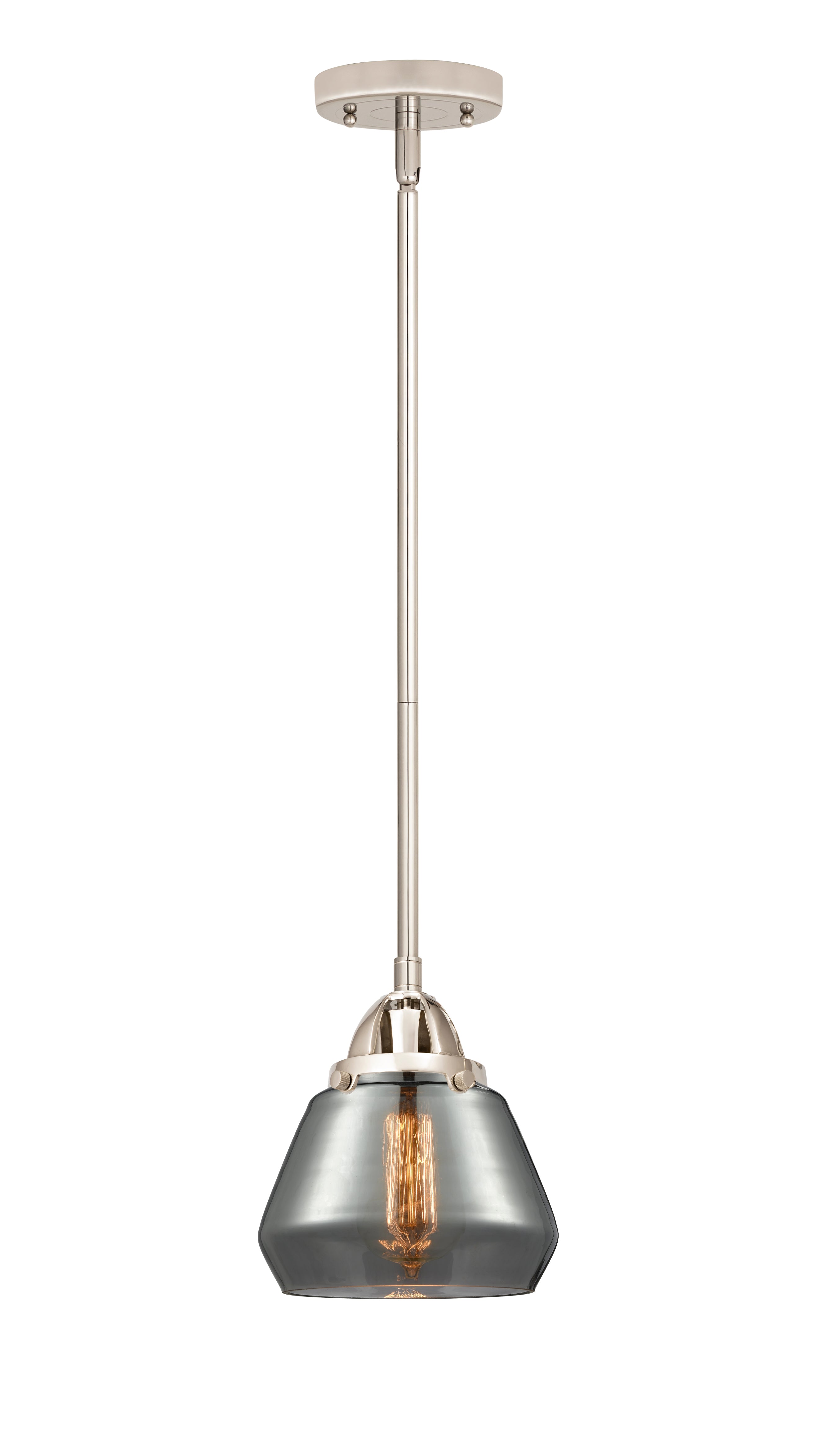 Nouveau 2 Mini Pendant Antique Copper Brass