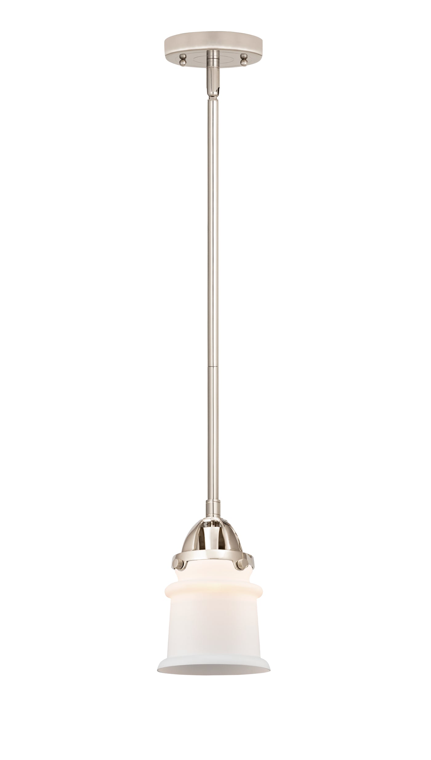 Nouveau 2 Mini Pendant Cast Brass Antique
