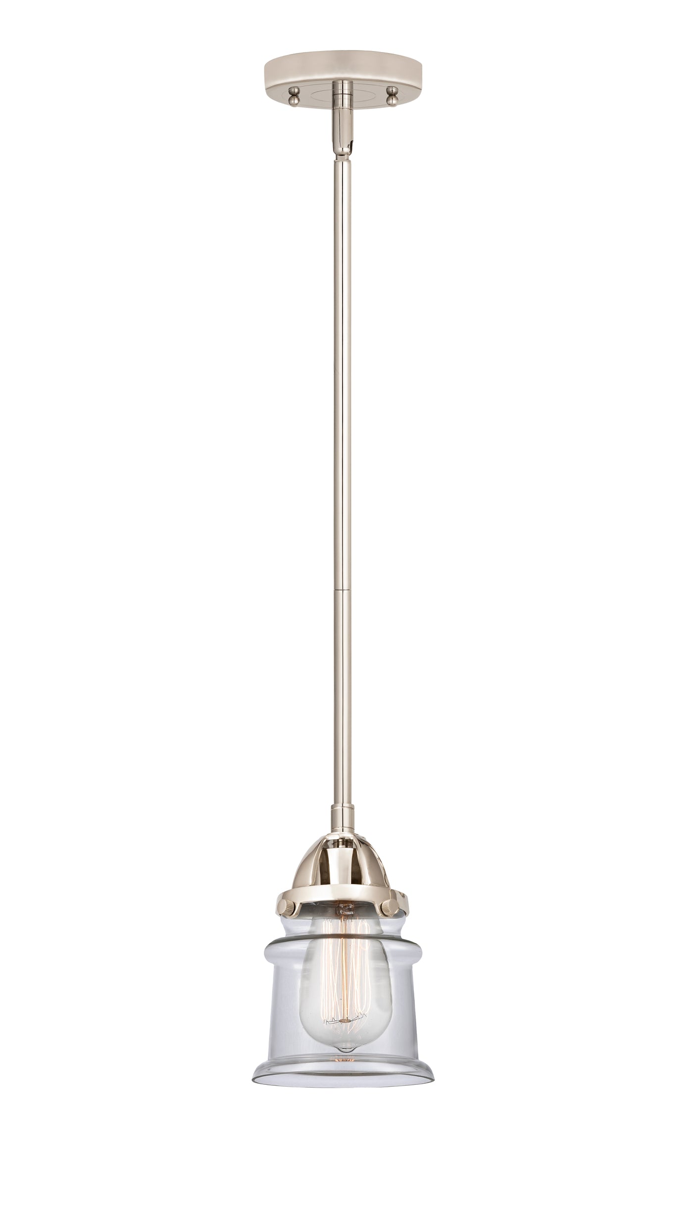 Nouveau 2 Mini Pendant Antique Copper Brass
