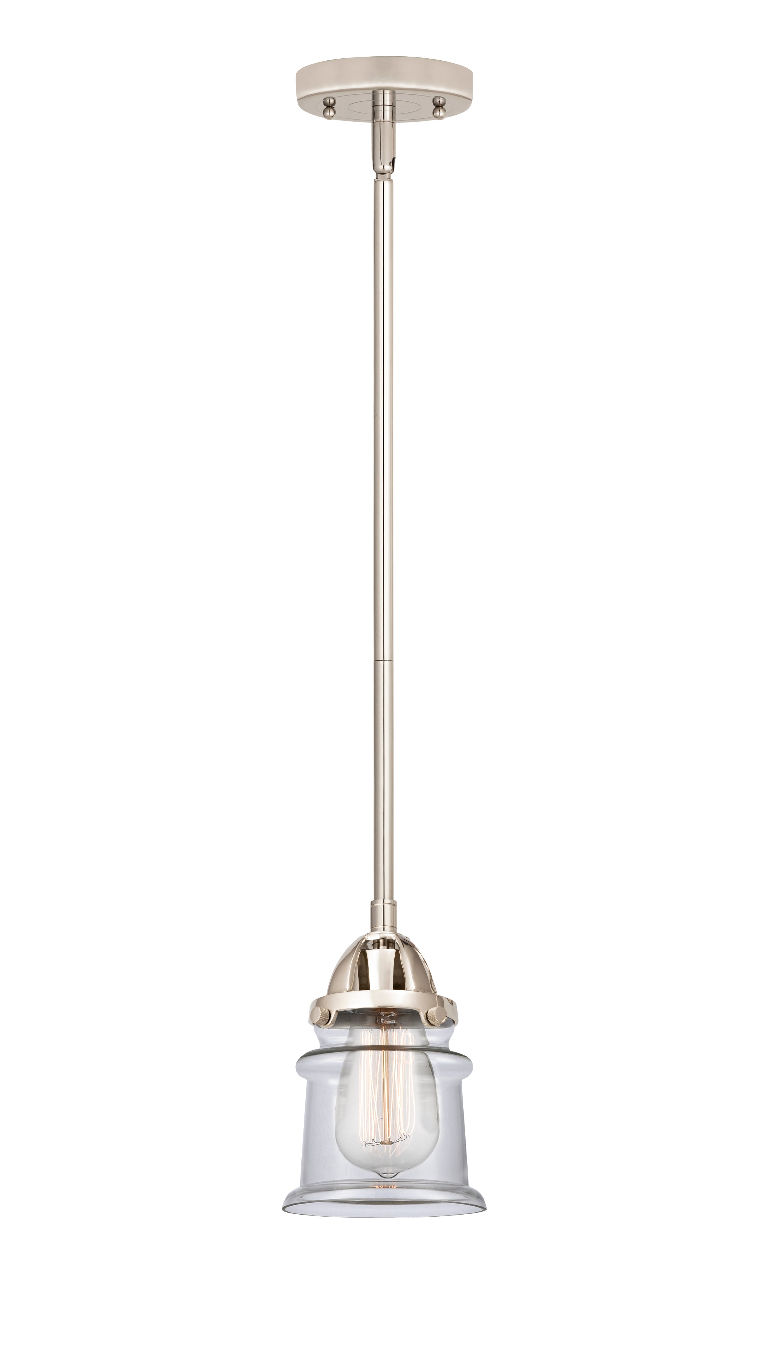 Nouveau 2 Mini Pendant Antique Copper Brass