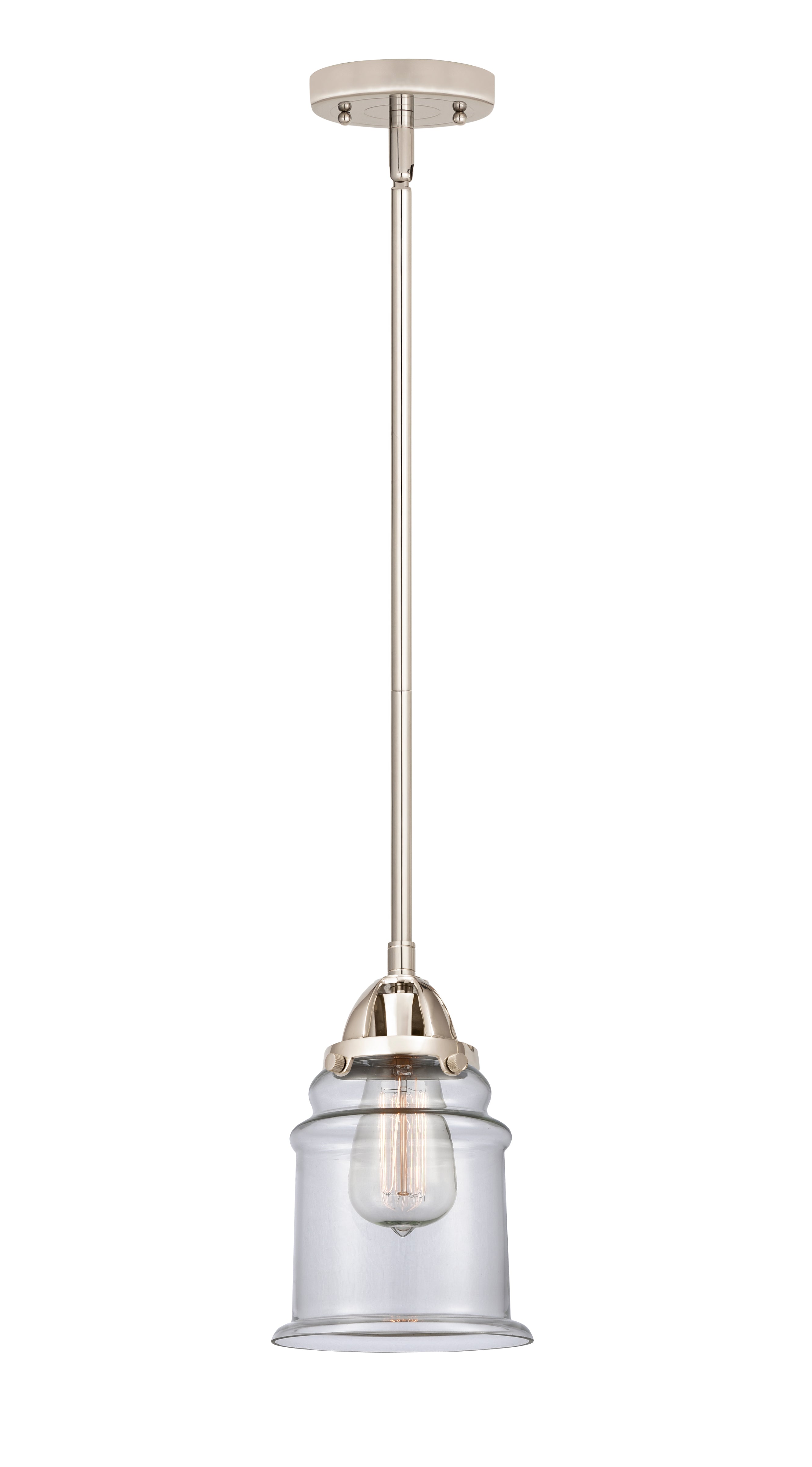 Nouveau 2 Mini Pendant Antique Copper Finish