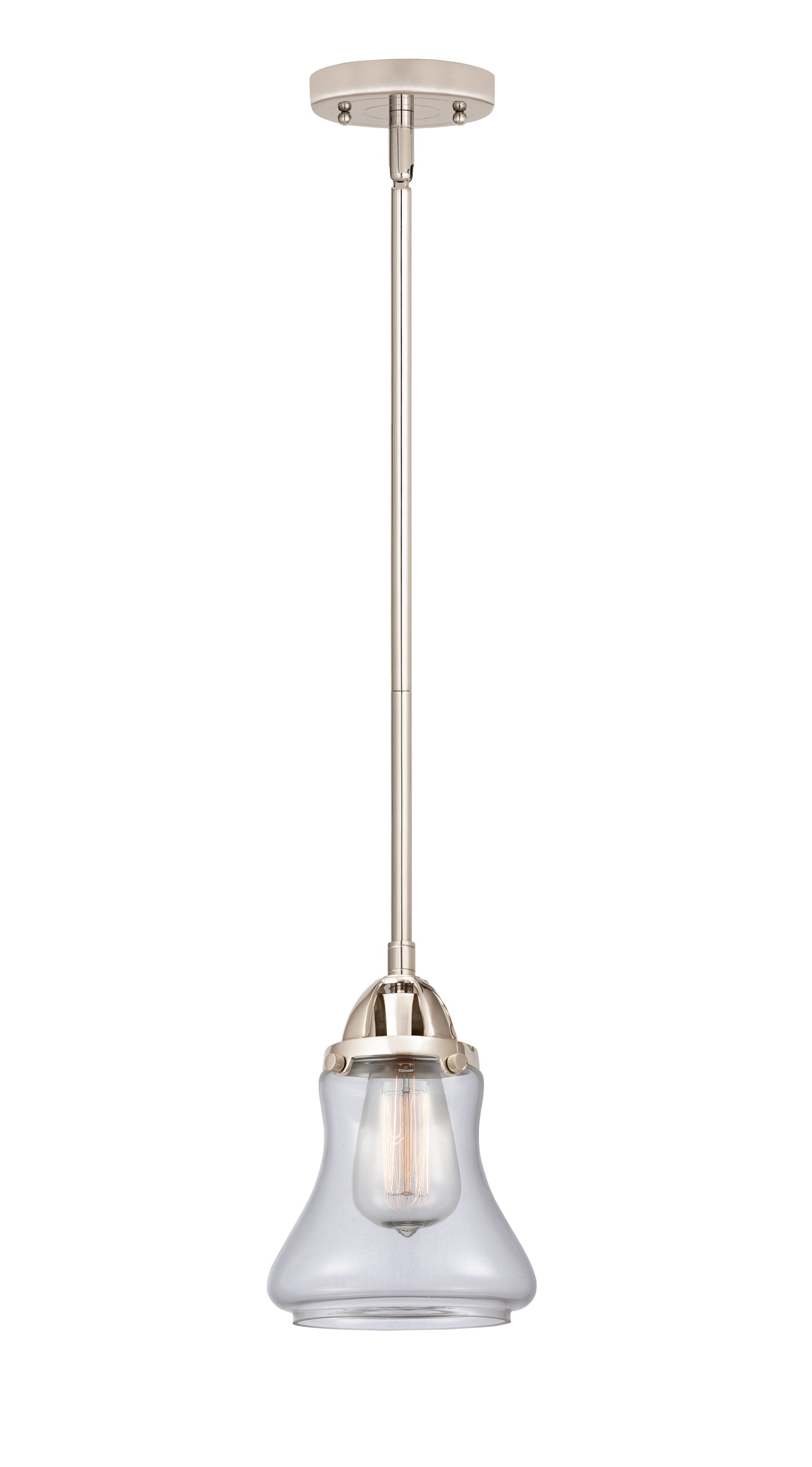 Nouveau 2 Mini Pendant Antique Copper Brass