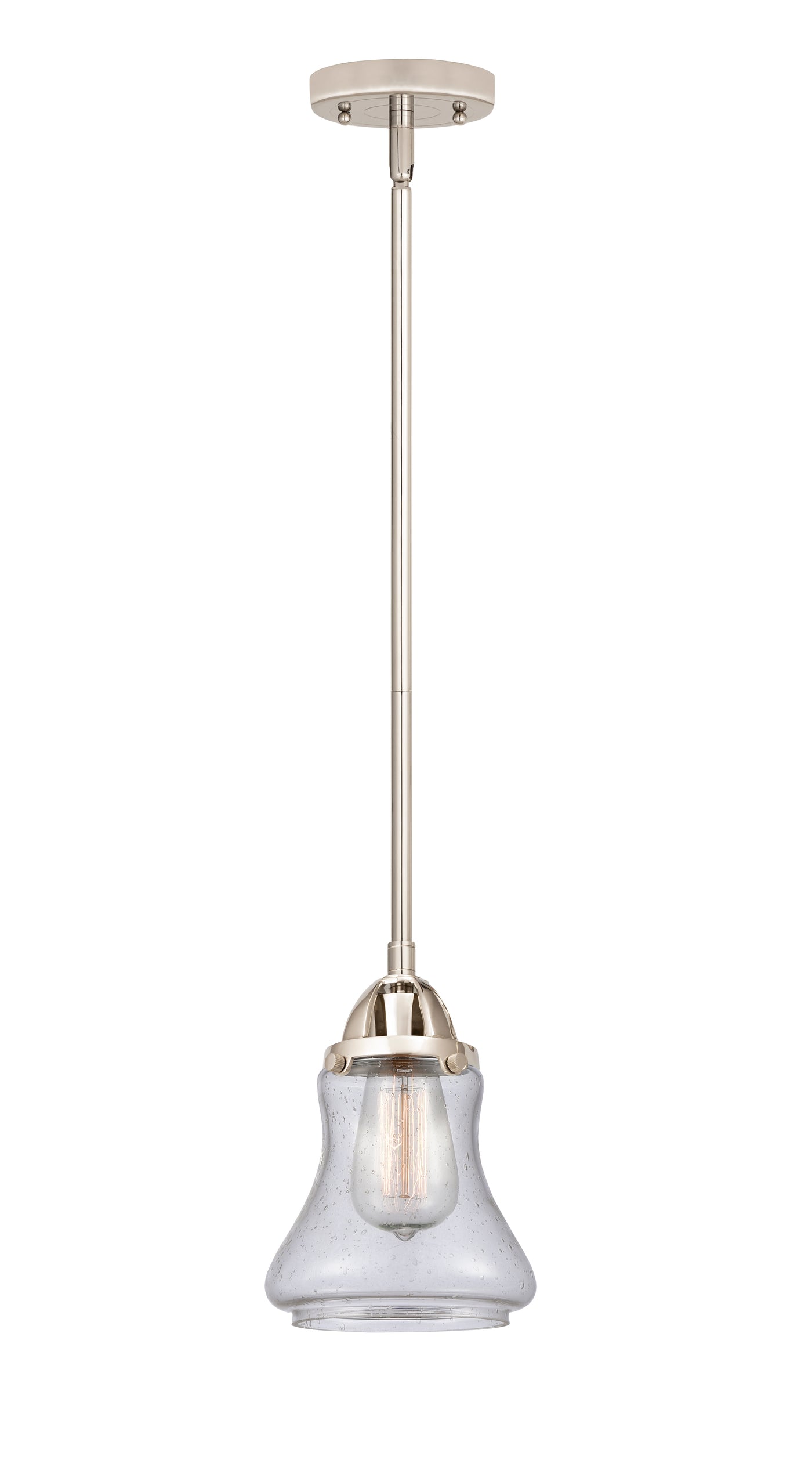 Nouveau 2 Mini Pendant Antique Copper Brass