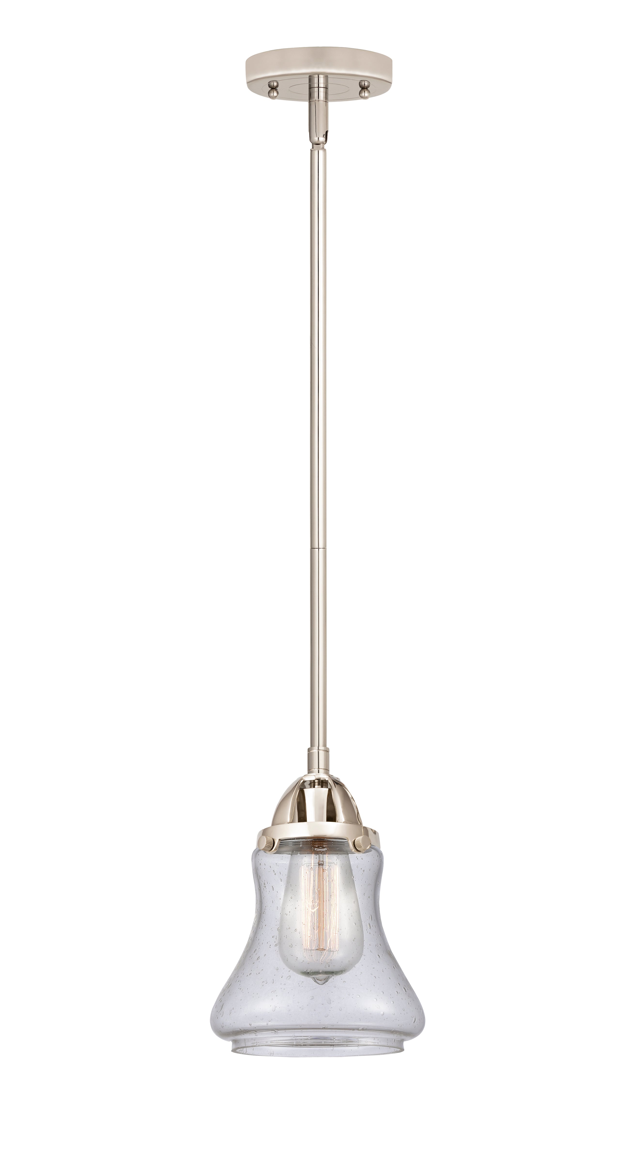 Nouveau 2 Mini Pendant Antique Copper Brass