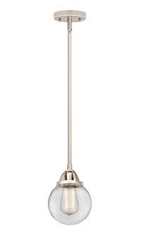 Nouveau 2 Mini Pendant Cast Brass Antique Copper