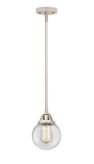 Nouveau 2 Mini Pendant Cast Brass Antique Copper