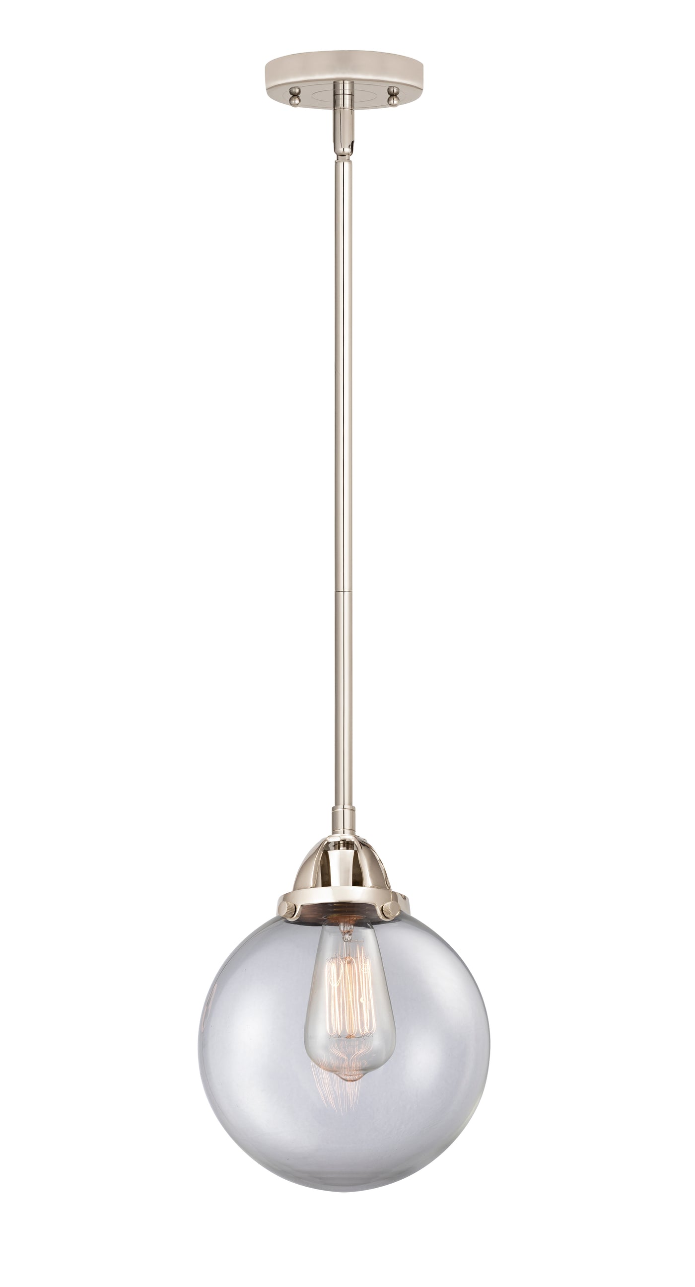 Nouveau 2 Mini Pendant Antique Copper Brass