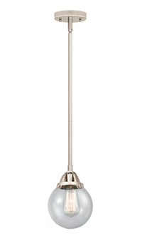 Nouveau 2 Mini Pendant Cast Brass Antique Copper