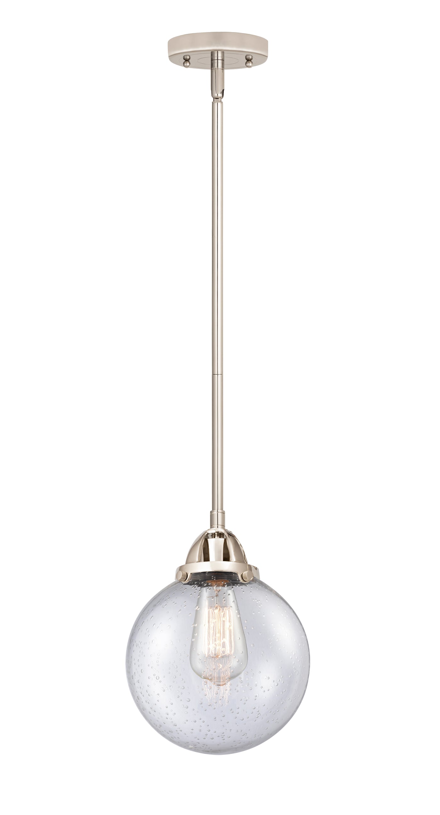Nouveau 2 Mini Pendant Antique Copper Brass