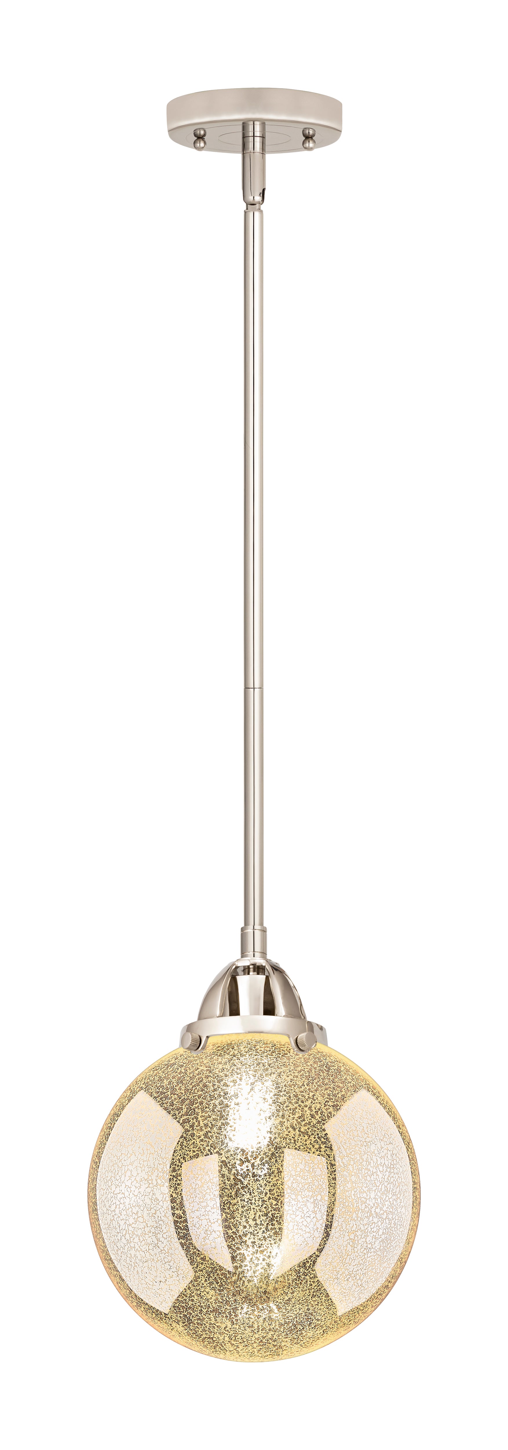 Nouveau 2 Mini Pendant Antique Copper Brass