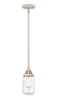 Nouveau 2 Mini Pendant Antique Copper Brass
