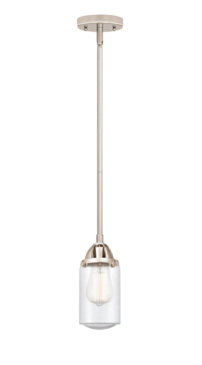 Nouveau 2 Mini Pendant Antique Copper Brass